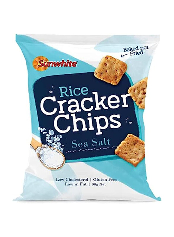 

SUNWHITE Seal Salt Rice Cracker Chips, 90g