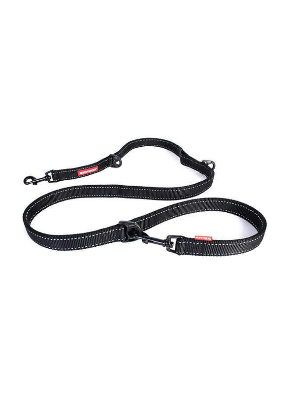 

Ezydog Vario 6 Multi-Function Dog Lead, 3-6 Feet, Black