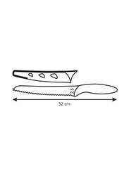 Tescoma 20cm Presto Tone Non-Stick Knife, 863094, Red