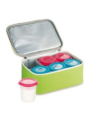 Tescoma Yoghurt Maker Container with Thermal Bag, 6 Pieces, Multicolour