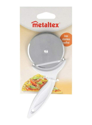 Metaltex Pizza and Cookie Cutter, Silver