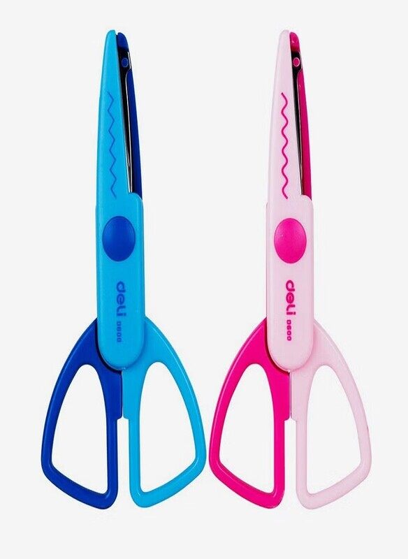 

Deli Scissors Zig Zag, Assorted