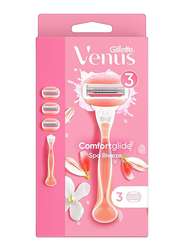 

Gillette Venus Spa Breeze Razor Handle & Razor Blade Refills, 4 Pieces