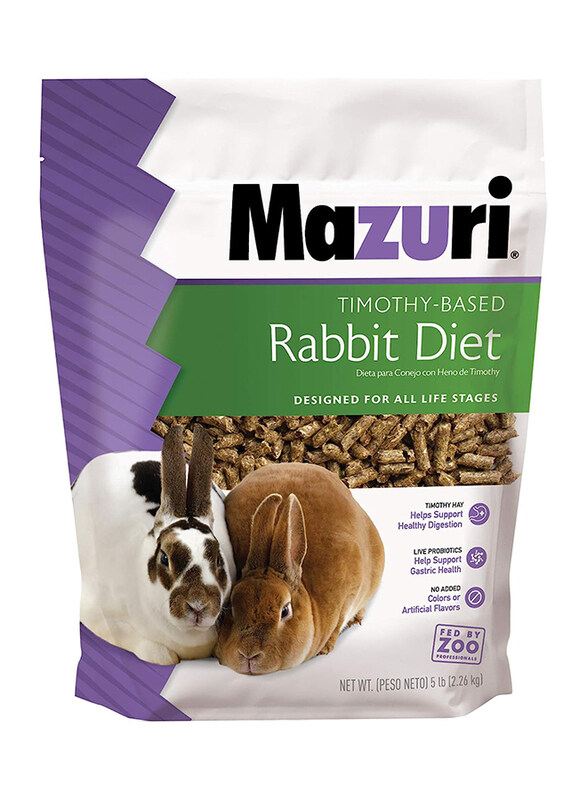 

Mazuri Timothy Based Rabbit Diet Dry Food, 0039131, 2.26 Kg