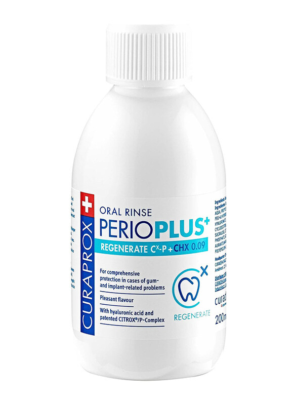 

Curaprox PerioPlus+ Regenerate Mouthwash, 200ml