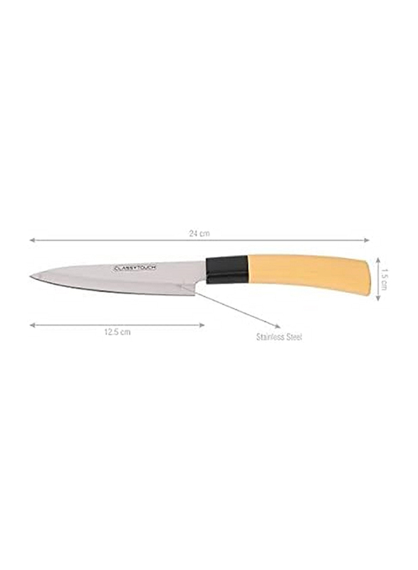 Classy Touch Stainless Steel Chef Knife, Multicolour