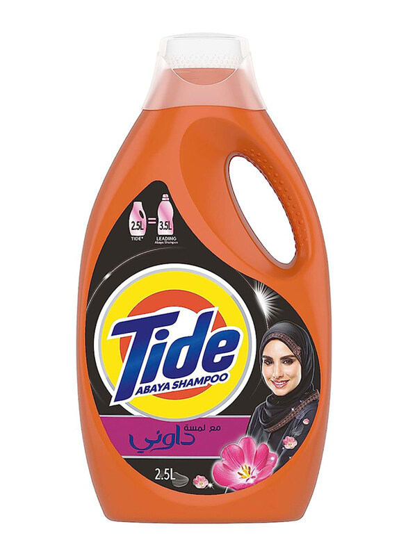 

Tide Abaya Automatic Liquid Detergent with Essence of Downy, 2.5 Liters
