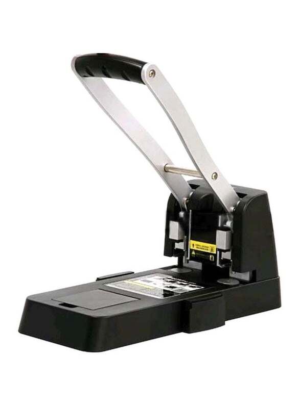 Deli Paper Puncher, Black/Silver