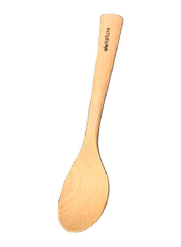 News Corporation Wooden Curry Spoon, OBN-110, Brown