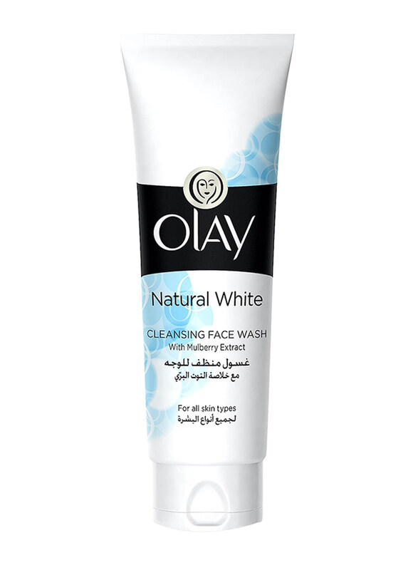 

Olay Natural White Cleansing Face Wash, 100ml