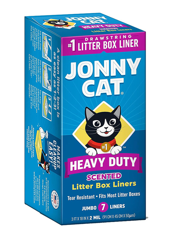 

Jonny Cat Heavy Duty Litter Liners for Cats, Multicolour