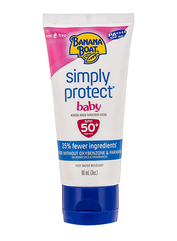 Banana Boat 90 ml Simply Protect Baby Sun Protection Lotion with Spf50