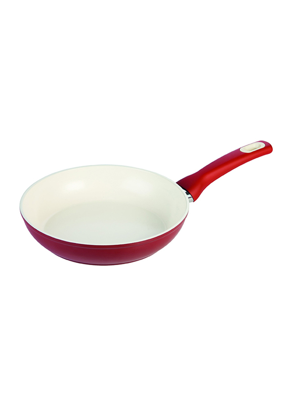 Tescoma 24cm Vitapan Frying Pan, 603024, 24 cm, Red