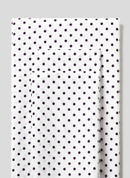 Aceir 3-Piece 180 TC Premium Collection Printed Cotton Bedsheet Set, 1 Bedsheet + 2 Pillow Cases, Queen, Corduroy