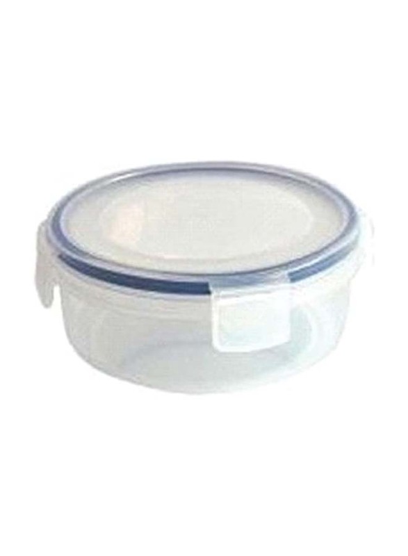 Addis Clip and Close Round Food Storage Container, 570ml, Clear