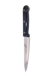 News Corporation 6-inch Kitchen Knive, 2001-FT-6, Black/Silver
