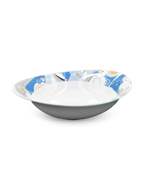 Mala 10cm Solid Oval Salad Bowl, White