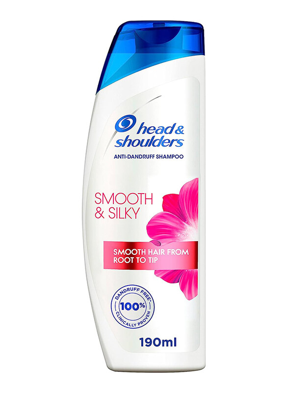 

Head & Shoulders Smooth & Silky Anti-Dandruff Shampoo, 190ml