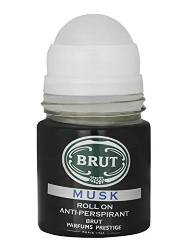 Brut Musk Roll On Anti-Perspirant, 50ml