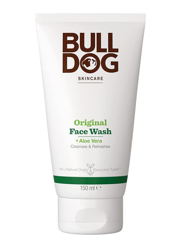 Bull Dog Original Skin Care Face Wash for Men, 150 ml