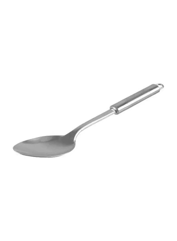 Classy Touch 33cm Stainless Steel Rice Laddle, Silver