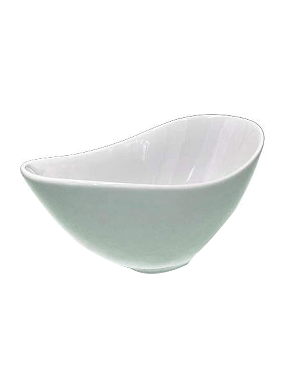 Gala 12-inch Dolomite Footed Bowl, Green