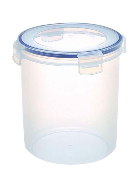 Addis Clip and Close Round Deep Food Container, 1.9L, Translucent