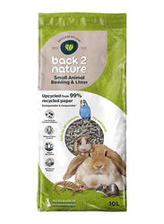 Back 2 Nature Small Animal Bedding & Litter, 10L, Grey