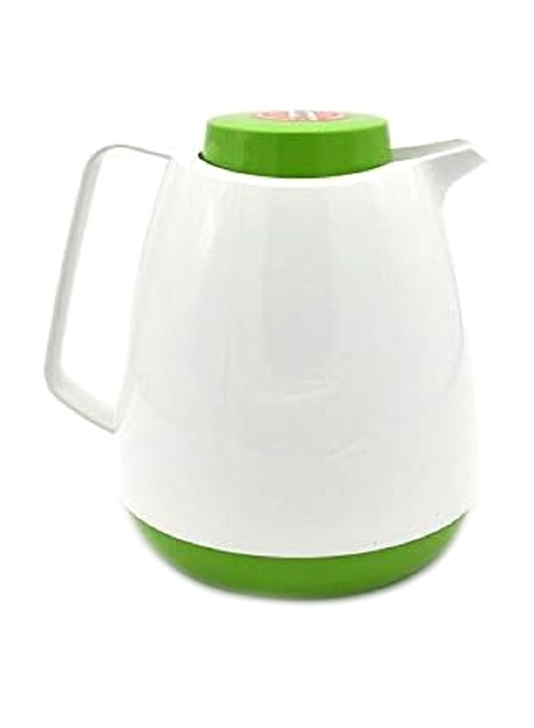 

Emsa 1.0 Ltr Momento Coffee Flask, 512988, White/Green