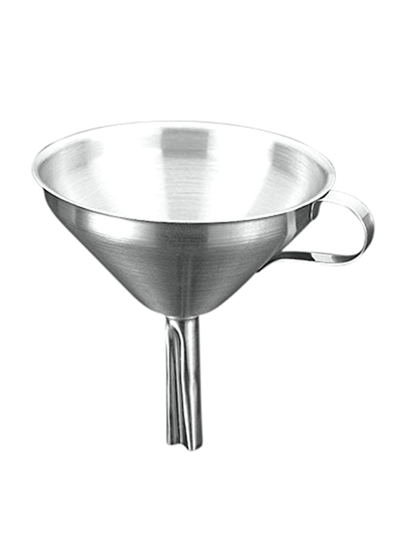 Metaltex 13cm Funnel with Removable Sieve Insert, Silver