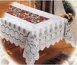 Hao Way Rectangular Table Cloth, p010d5472p, Multicolour