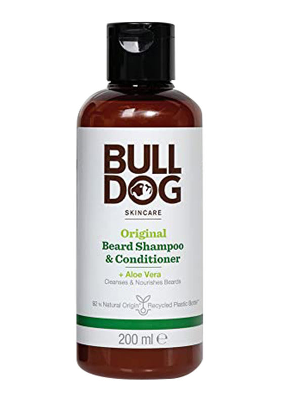 Bulldog Original Beard Shampoo & Conditioner, 200ml