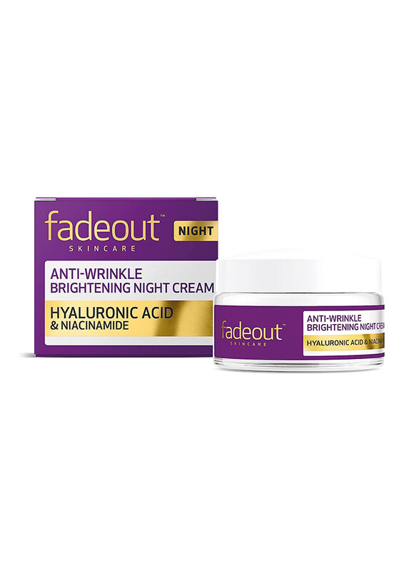 

Fade Out Anti-Wrinkle Brightening Night Cream, 50ml