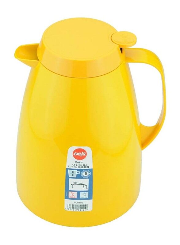 

Emsa 1L Basic Quick Tip Vacuum Flask, Orange