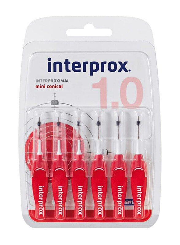 

Massimo Zero Interdental Brushes Miniconical, Red, 6 Pieces