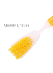 Classy Touch Plastic Brush with Non-Slip Handle/Scrub for Dish/Pans/Pots/Kitchen Sink Cleaning