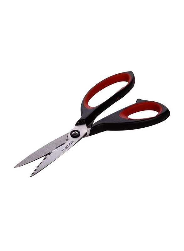 Tescoma 22cm Herb Cosmo Shear, Silver/Black/Red