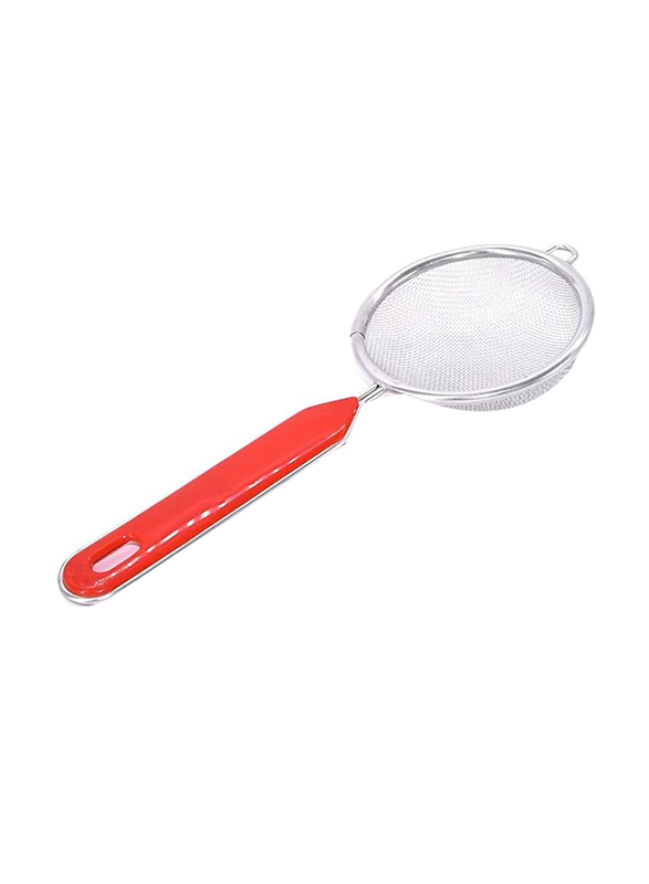 Kitchen Market 8cm with Handle Strainer, Silver