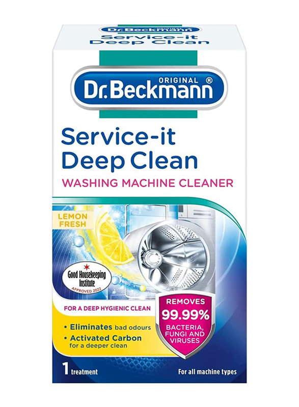 Dr. Beckmann Service It Deep Clean Washing Machine Cleaner Powder, 250g