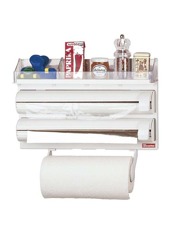 

Tescoma 4-in-1 Kitchen Dispenser Shelf, White