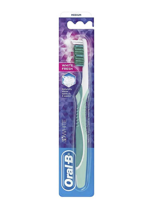 

Oral B 3D White Fresh Toothbrush, Multicolour