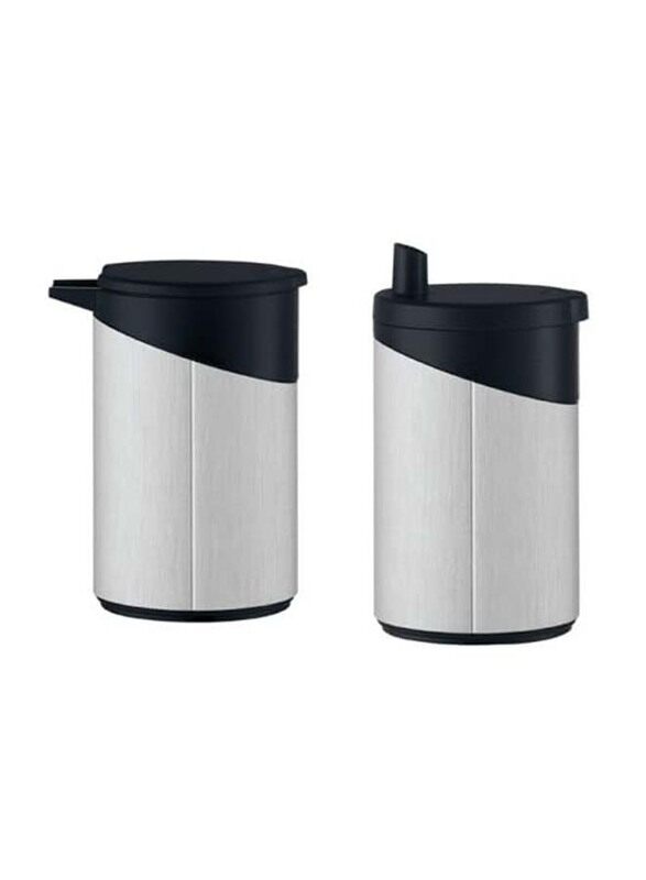 

Emsa 0.2Ltr 2-Piece Statura Aluminium Cream & Sugar Set, 0705020700, Black