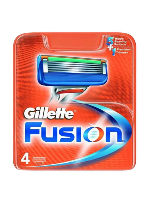 

Gillette Fusion Razor Blade Refills for Men, 4 Pieces