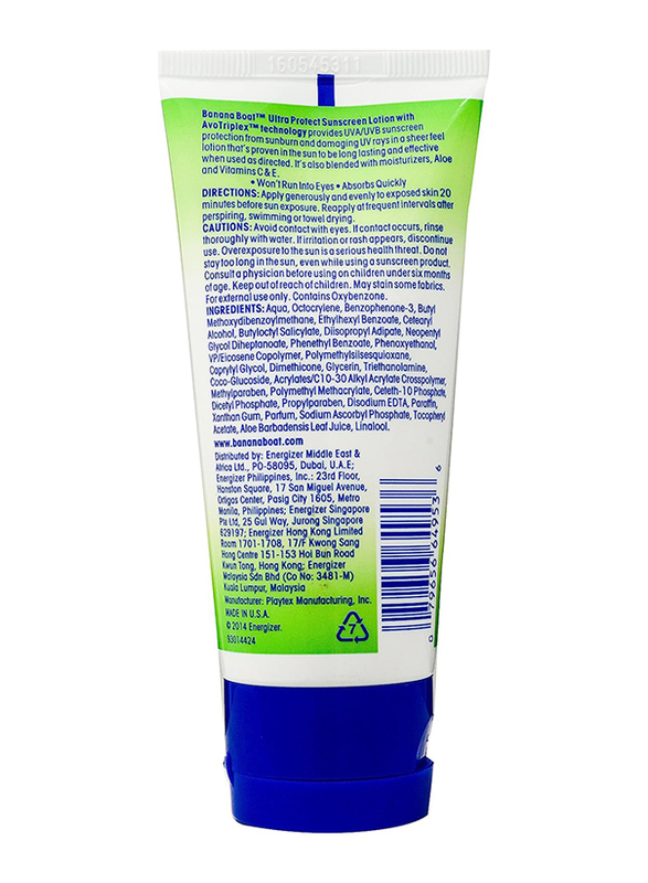 Banana Boat Ultra Protect Sunscreen Lotion SPF-30, 90 ml