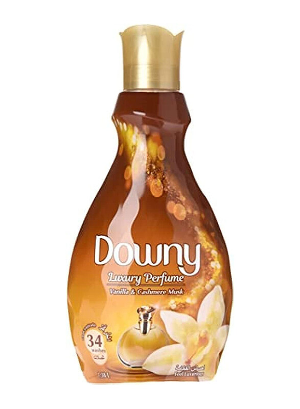 

Downy Vanilla & Cashmere Musk Luxury Perfume Concentrate Fabric Softener, 2 x 880ml