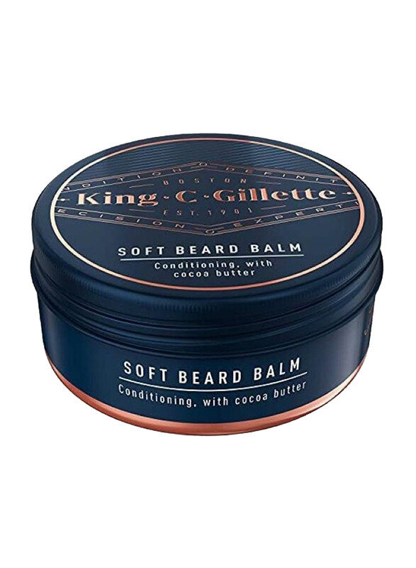 

King C Gillette Soft Beard Balm, 100ml