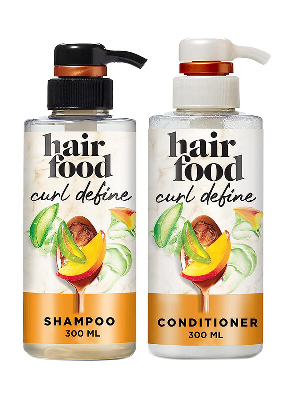 

Hair Food Mango & Aloe Curl Definition Shampoo + Conditioner Set