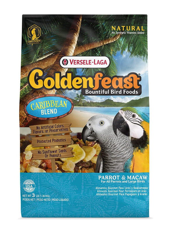 

Versele-Laga Goldenfeast Caribbean Blend Birds Dry Food, 3 Lbs