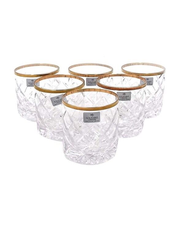 

Solitaire 6-Piece Tumbler Set, SOF GB/DIAMOND, Clear