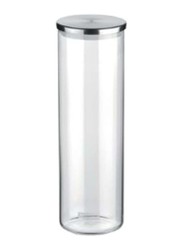 Tescoma Monti Food Jar, 1.8L, Silver/Clear